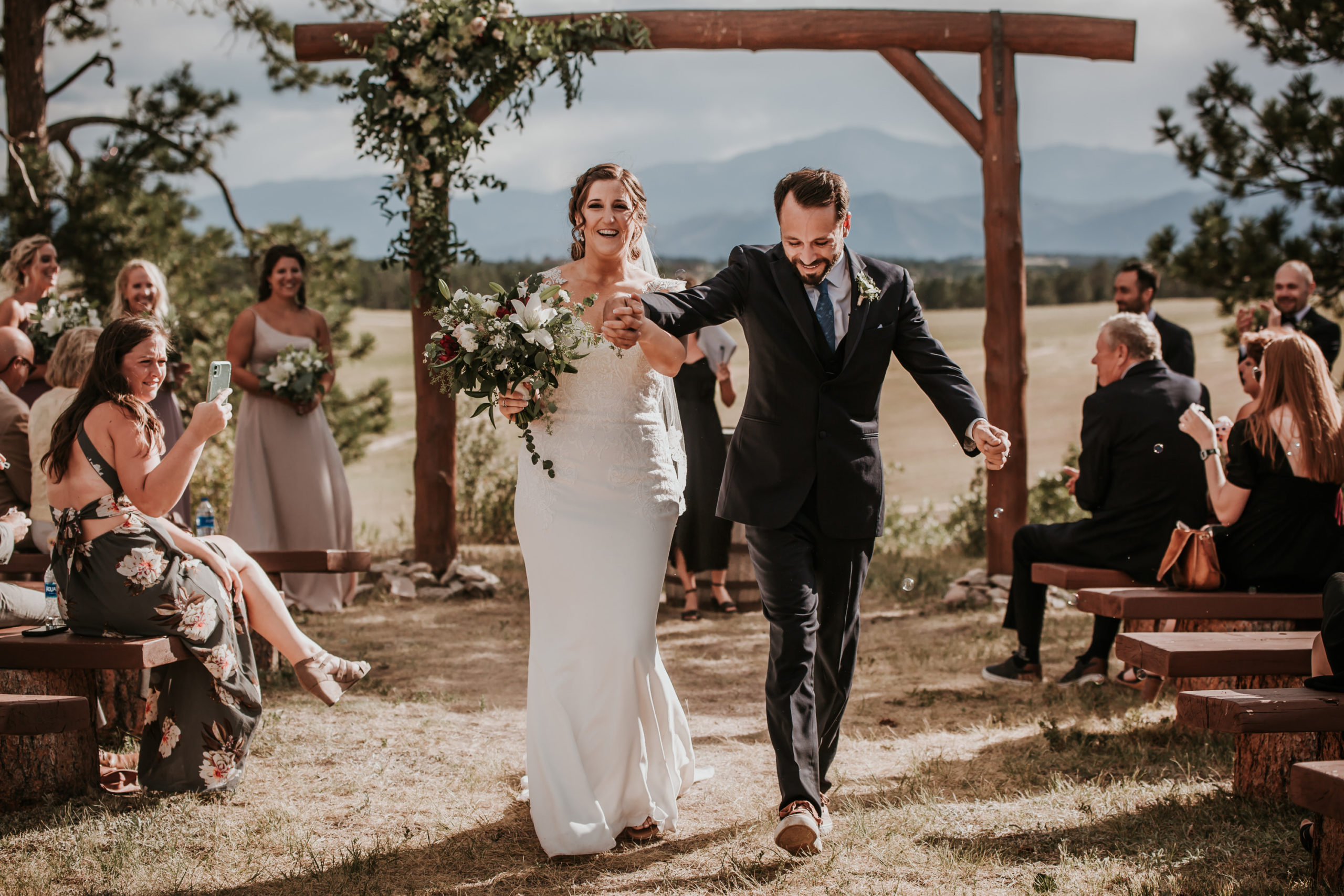 younger ranch wedding